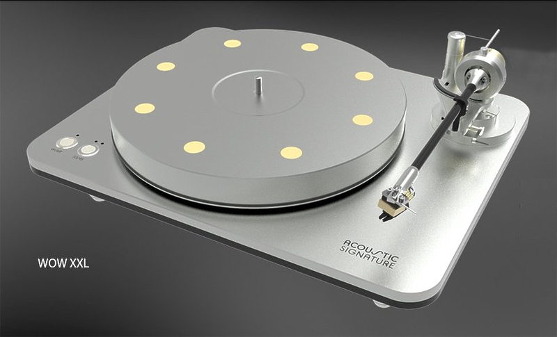 Проигрыватель винила Acoustic Signature WOW XXL white артикул 121555Si-1