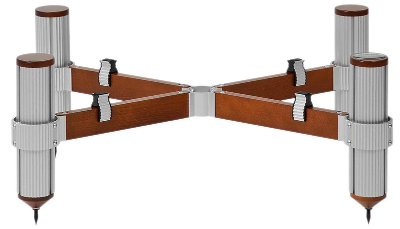 Подставка под Hi-Fi компоненты Solid Tech Rack of Silence 1 Regular Cherry/Silver артикул 228333Si-1