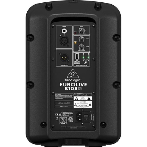 Акустическая система Behringer B108D артикул 121983Si-1 фото 3