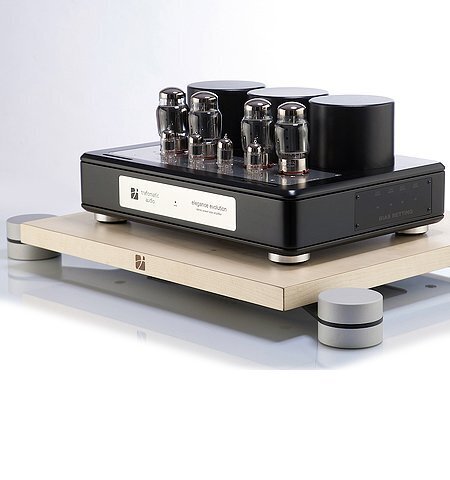 Ламповый усилитель Trafomatic Audio Evolution Elegance power (black/silver plates) артикул 180052Si-1 в интернет-магазине «HiFiRussia»