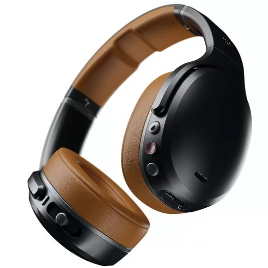 Наушники Skullcandy CRUSHER WIRELESS OVER-EAR W/ANC черно-охровые артикул 256080Si-1 фото 3