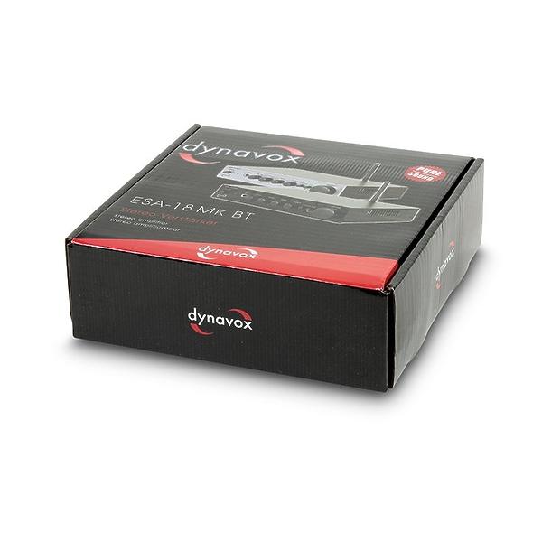 Интегральный усилитель Dynavox ESA-18 MK BT Silver артикул 263049Si-1 фото 4
