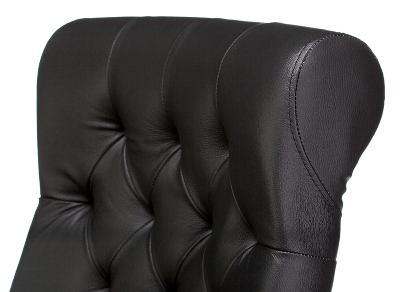 Кресло Бюрократ T-9928WALNUT/BLACK (Office chair T-9928WALNUT black leather cross metal/wood) артикул 263462Si-1 фото 9
