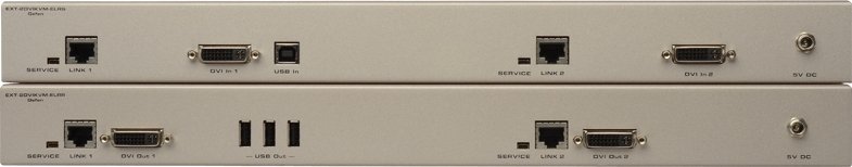 Удлинитель сигнала Gefen EXT-2DVIKVM-ELR артикул 137241Si-1 фото 3