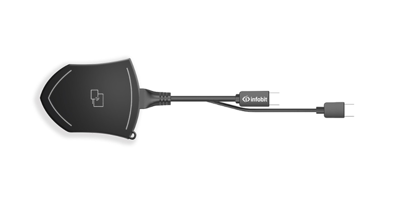 Кнопка Infobit iShare HX артикул 298529Si-1