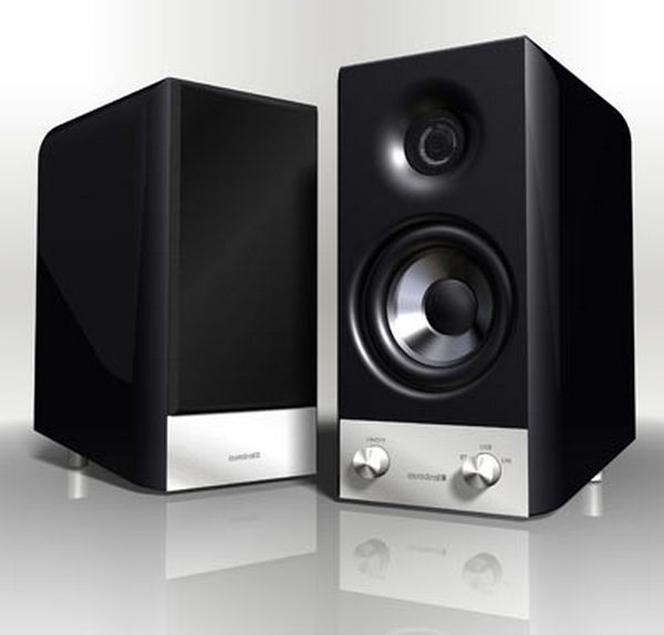 Полочная акустика Quadral Rondo aktiv black high gloss артикул 136726Si-1