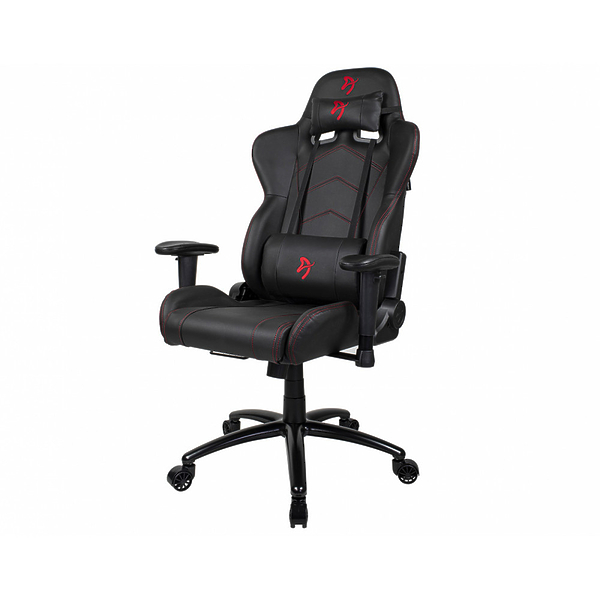 Кресло игровое Arozzi Inizio Black PU Red logo артикул 275453Si-1