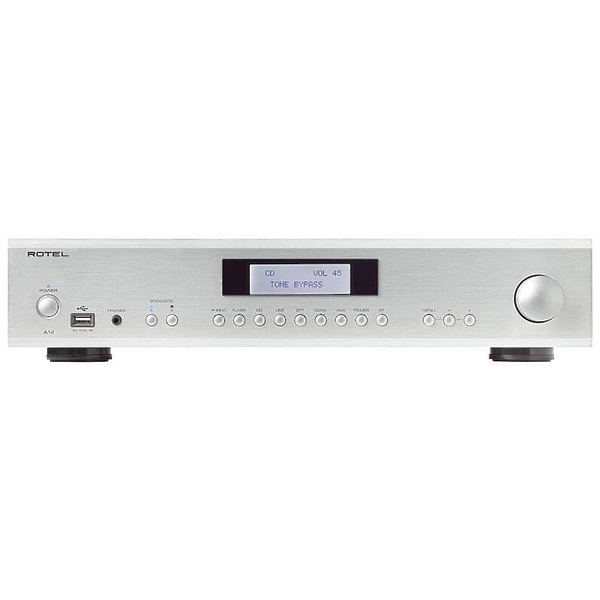 Стереоусилитель Rotel A14 silver артикул 154525Si-1