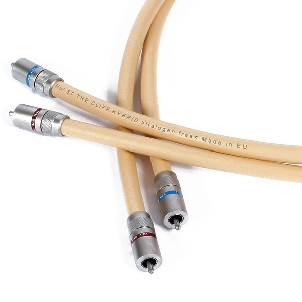 Кабель межблочный аудио Van Den Hul 3T The Cliff Hybrid RCA 1.2m артикул 187134Si-1