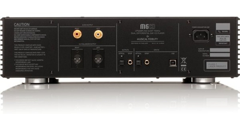 CD проигрыватель Musical Fidelity M6CD/DAC Silver артикул 388636FV-1 фото 3