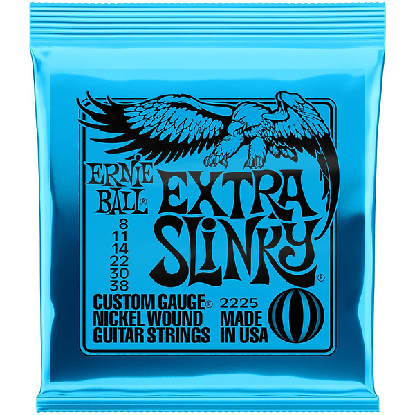 Струны для электрогитары Ernie Ball 2225 Nickel Wound Extra Slinky артикул 291328Si-1