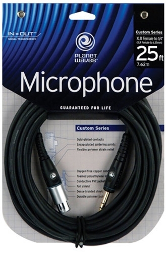Микрофонный кабель Planet Waves PW-GM-25 артикул 148708Si-1 фото 3