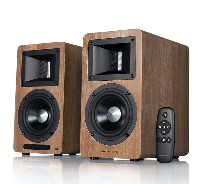 Полочная акустика AirPulse A80 walnut артикул 285104Si-1