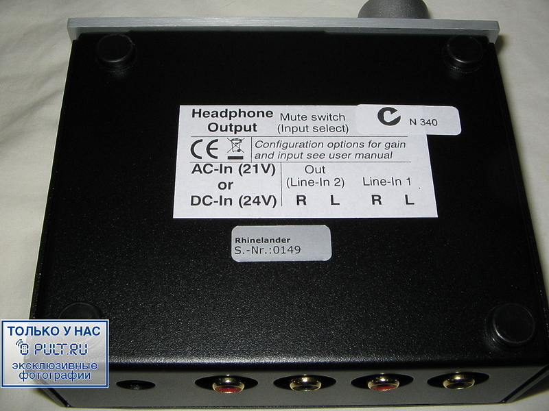 Усилитель для наушников Lehmann Audio Cube Rhinelander артикул 242694FV-1 фото 6