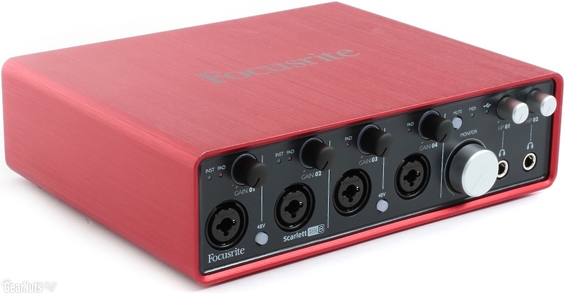 Звуковая карта FOCUSRITE Scarlett 18i8 артикул 147298Si-1 фото 4