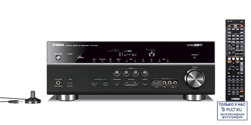 AV Ресивер Yamaha HTR-6064 black артикул 380281FV-1 фото 4