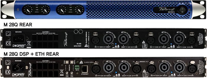 Усилитель мощности многоканальный Powersoft M28Q HDSP+ETH артикул 107015Si-1