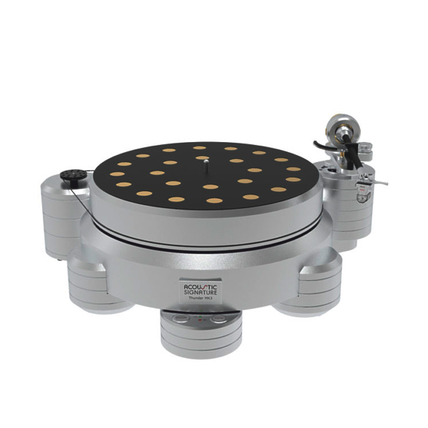 Стол проигрывателя винила Acoustic Signature Thunder MK3 silver артикул 227917Si-1