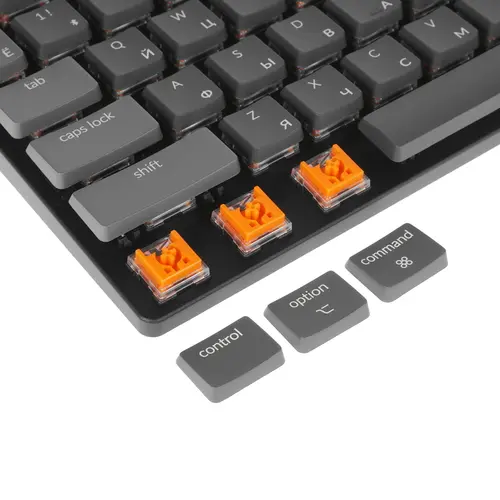 Беспроводная механическая ультратонкая клавиатура Keychron K3E6 артикул 267338Si-1 фото 3
