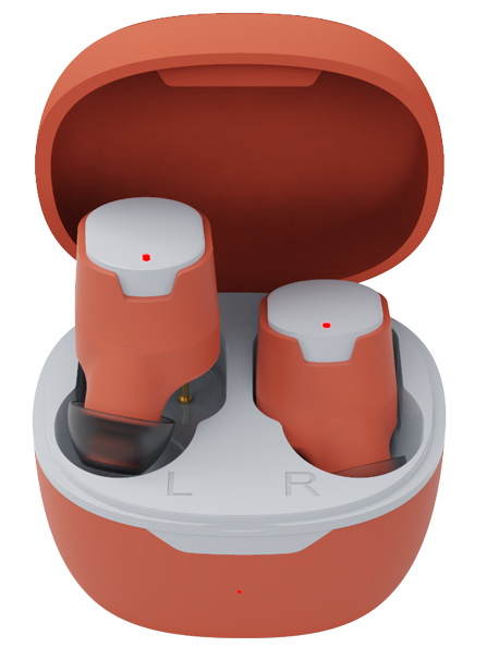 Наушники Ritmix RH-835BTH TWS Bright Orange артикул 242221Si-1