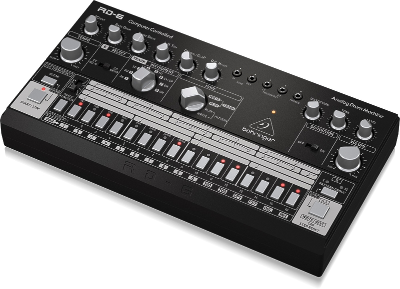 Аналоговая драм-машина Behringer RD-6-BK артикул 264178Si-1 фото 5