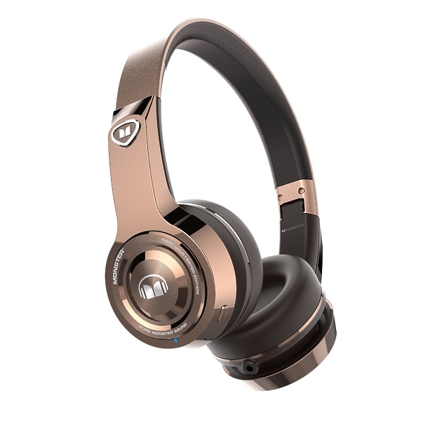 Наушники Monster Elements Wireless On-Ear Rose Gold (137055-00) артикул 163172Si-1 фото 7