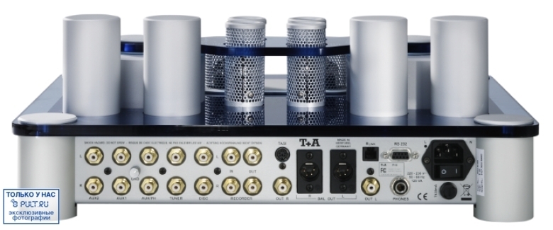 Ламповый усилитель T+A P 10 MKII alu silver артикул 325376FV-1 фото 3