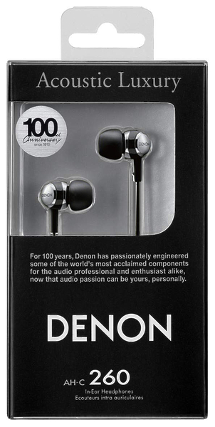 Наушники Denon AH-C260 black артикул 241719FV-1 фото 4