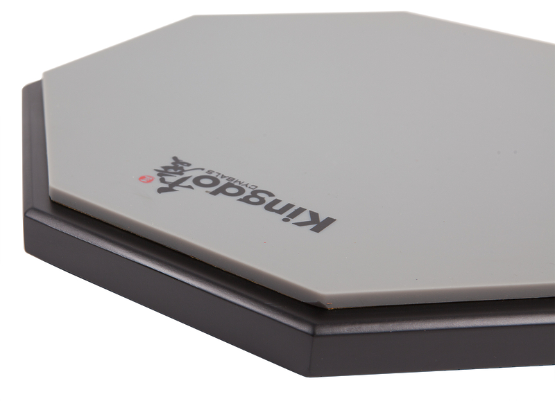 Пэд тренировочный KINGDO DRUM PAD SILICAGEL GREY артикул 320593Si-1 фото 5
