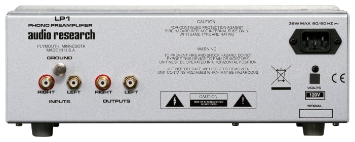 Фонокорректор Audio Research LP1 артикул 112693Si-1 фото 3
