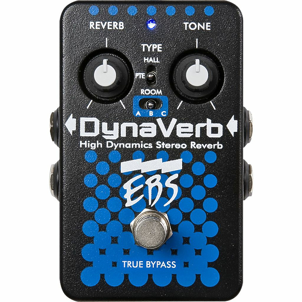 Басовая педаль эффектов EBS DynaVerb артикул 301570Si-1