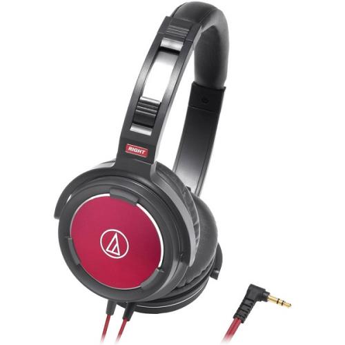 Наушники Audio Technica ATH-WS55 black/red артикул 115095FV-1
