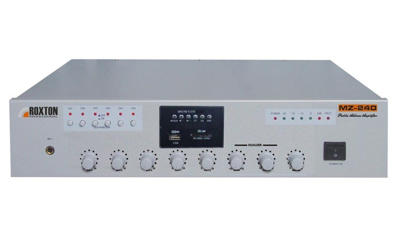 Усилитель звука Roxton MZ-240 артикул 071685Si-1
