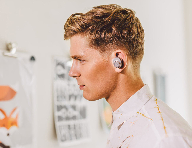 Наушники Audio Technica ATH-CKR7TW GY артикул 190663Si-1 фото 6