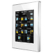 Сенсорная панель KNX Zennio Z41 Lite белый, алюминиевая рамка под хром