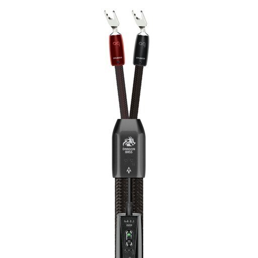 Акустический кабель AudioQuest Dragon BASS Spade 2.0m артикул 191421Si-1