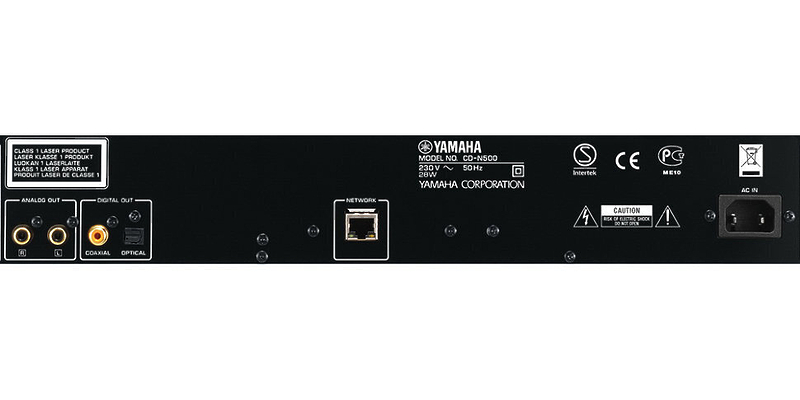 CD проигрыватель Yamaha CD-N500 black артикул 381232FV-1 фото 3