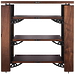 Стойка под Hi-Fi компоненты Solid Tech Hybrid Wood 3 TT (670 mm) Walnut