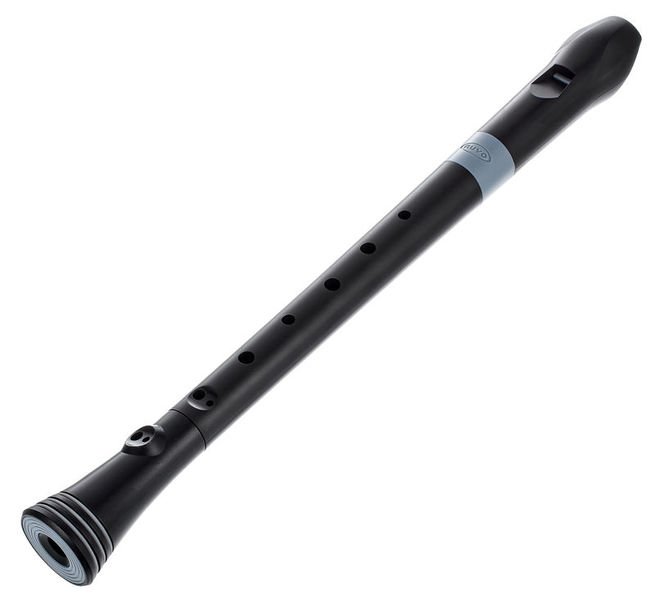 Блокфлейта сопрано NuVo Recorder Black немецкая система артикул 287882Si-1