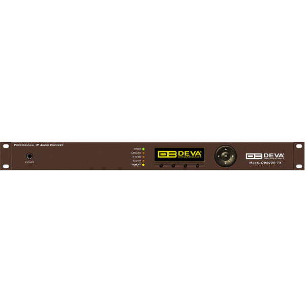 Профессиональный звуковой IP кодер DEVA Broadcast DB9009-TX артикул 218701Si-1