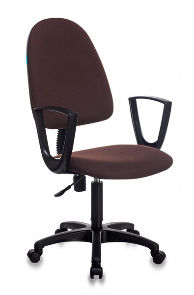 Кресло Бюрократ CH-1300N/3C08 (Office chair CH-1300N brown Престиж+ 3C08 cross plastic) артикул 263218Si-1