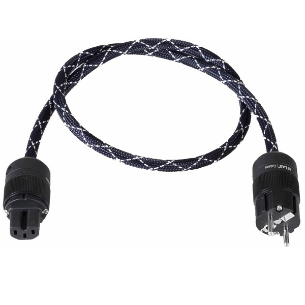 Сетевой кабель Atlas Eos 2.0 (Rhodium Schuko-IEC C13) 1.0m артикул 186640Si-1