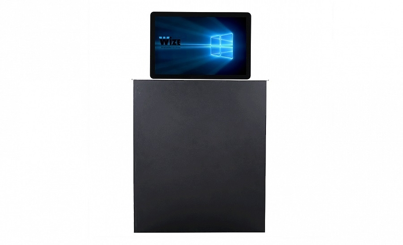 Моторизированный монитор Wize Pro WR-17B2 black артикул 237419Si-1