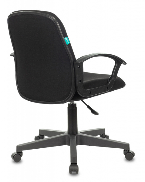 Кресло Бюрократ CH-808-LOW/#B (Office chair CH-808-LOW black 3С11 low back cross plastic) артикул 263341Si-1 фото 5