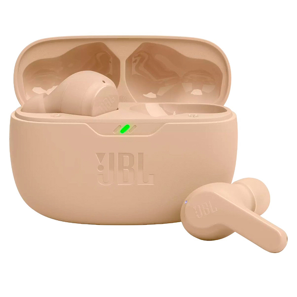Наушники JBL Wave Beam Beige артикул 299497Si-1