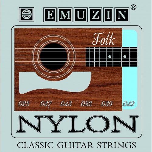 Струны для классической гитары Emuzin 6С361 Nylon артикул 291031Si-1