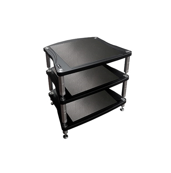 Стойка под Hi-Fi Bassocontinuo ACCORDEON XL4 2.1 Mercurial Vinyl Shelf артикул 287618Si-1