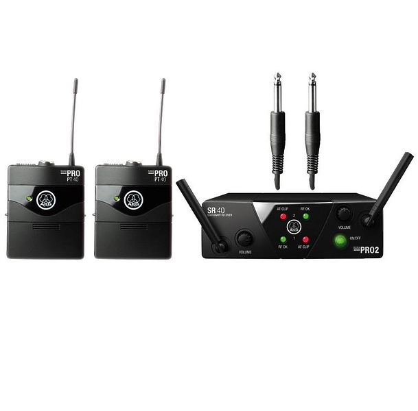 Радиосистема AKG WMS40 Mini2 Instrumental Set US25BD (537.9/540.4МГц) артикул 158567Si-1