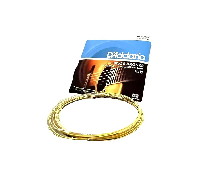 Струны D'Addario EJ11 80/20 BRONZE LIGHT 12-53 артикул 273642Si-1 фото 5