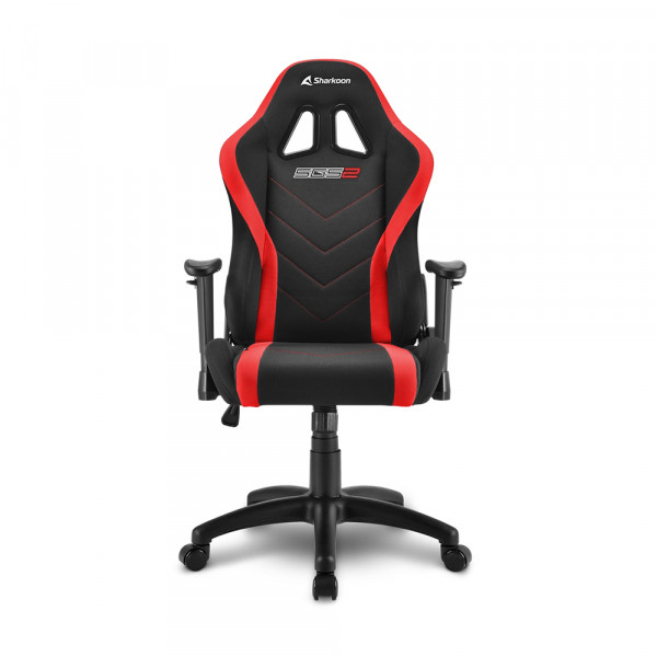 Кресло игровое Sharkoon SKILLER SGS2 JR BK/RD артикул 269914Si-1 фото 3